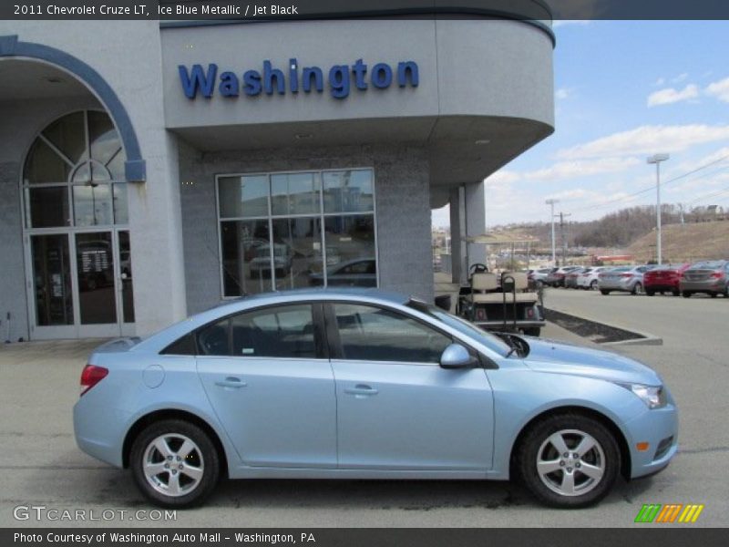 Ice Blue Metallic / Jet Black 2011 Chevrolet Cruze LT
