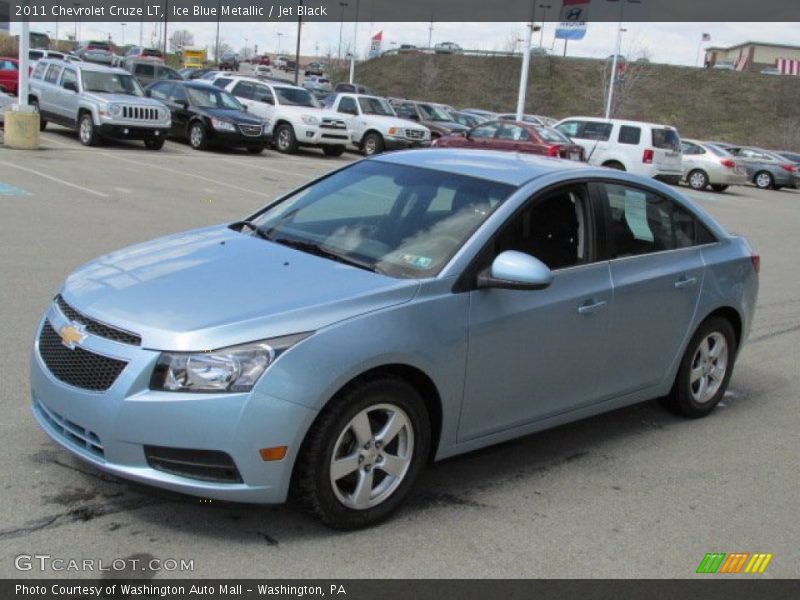 Ice Blue Metallic / Jet Black 2011 Chevrolet Cruze LT