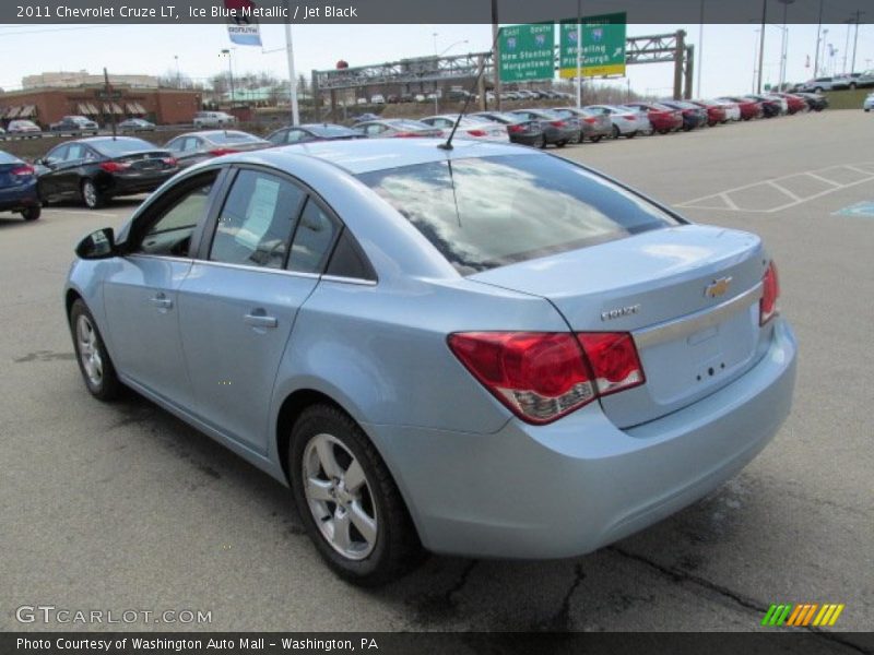 Ice Blue Metallic / Jet Black 2011 Chevrolet Cruze LT