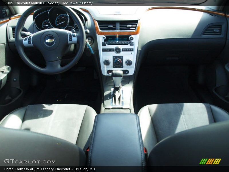 Red Jewel / Ebony 2009 Chevrolet Malibu LT Sedan