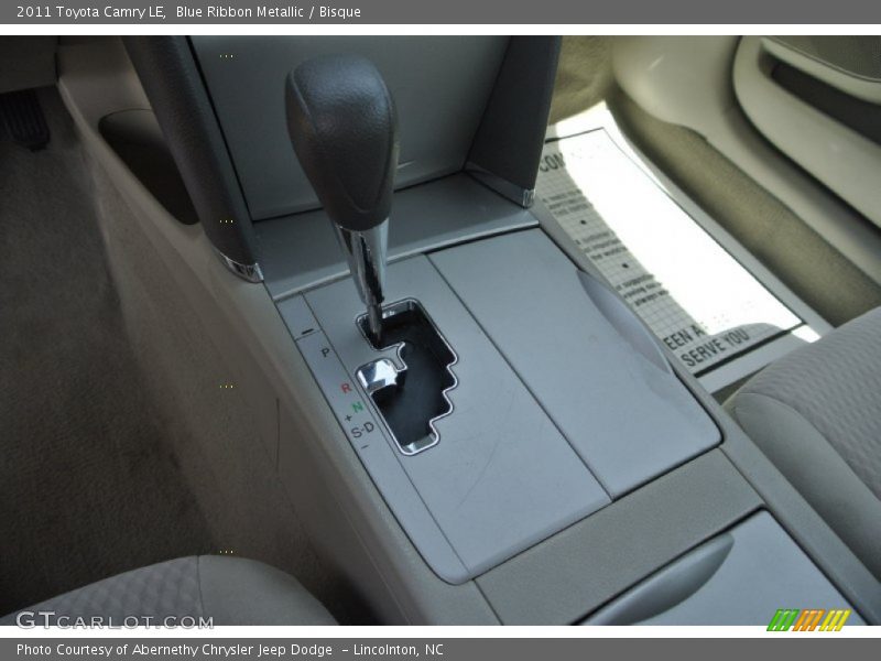 Blue Ribbon Metallic / Bisque 2011 Toyota Camry LE