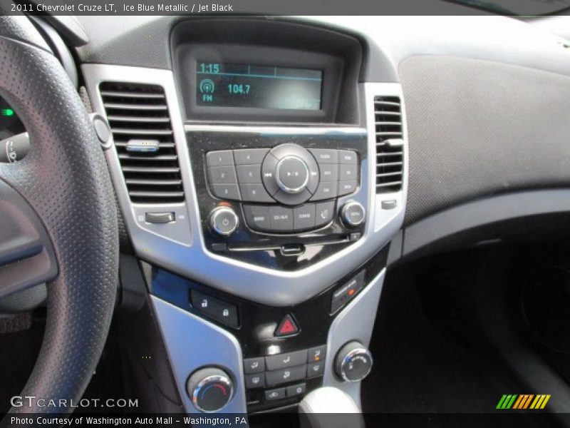 Ice Blue Metallic / Jet Black 2011 Chevrolet Cruze LT