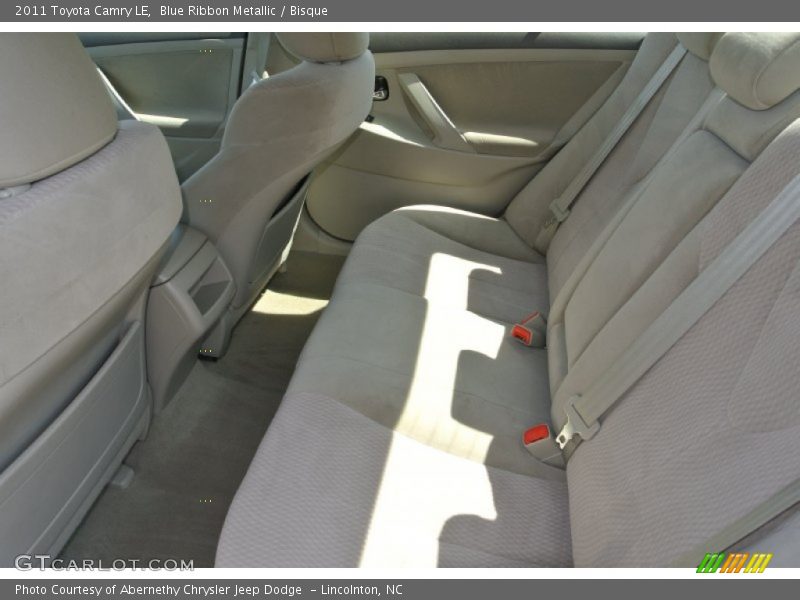 Blue Ribbon Metallic / Bisque 2011 Toyota Camry LE