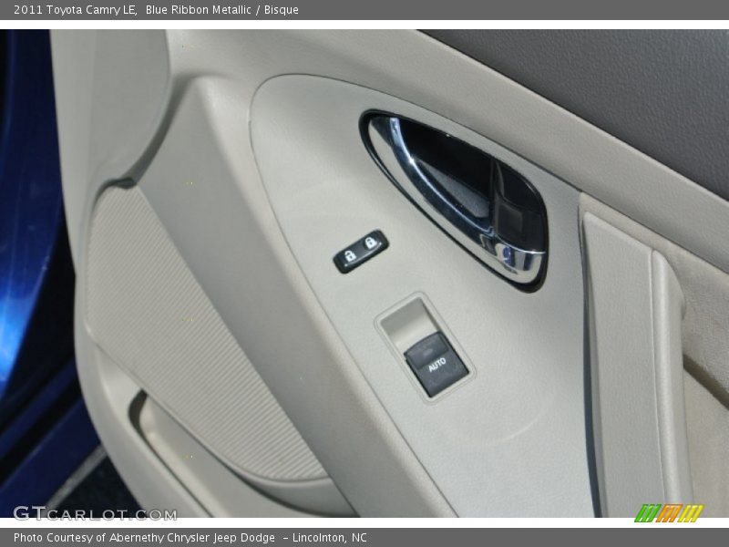 Blue Ribbon Metallic / Bisque 2011 Toyota Camry LE