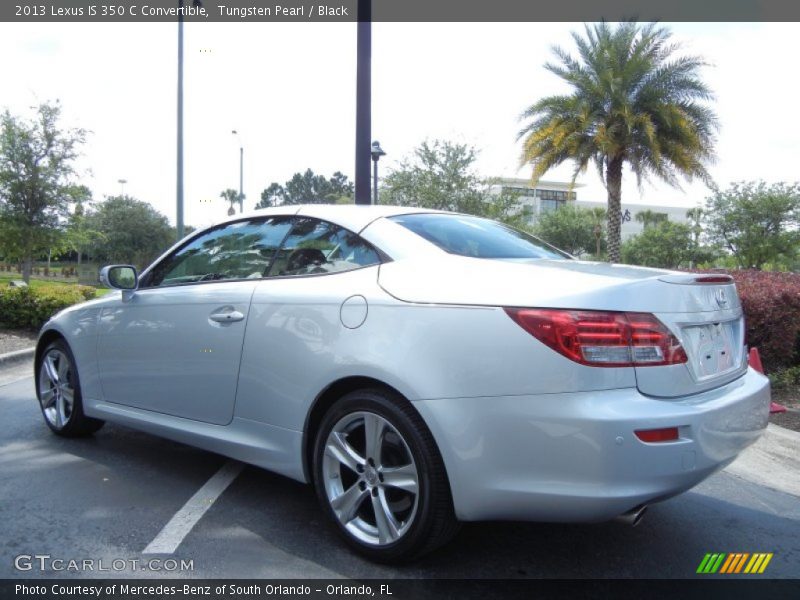 Tungsten Pearl / Black 2013 Lexus IS 350 C Convertible