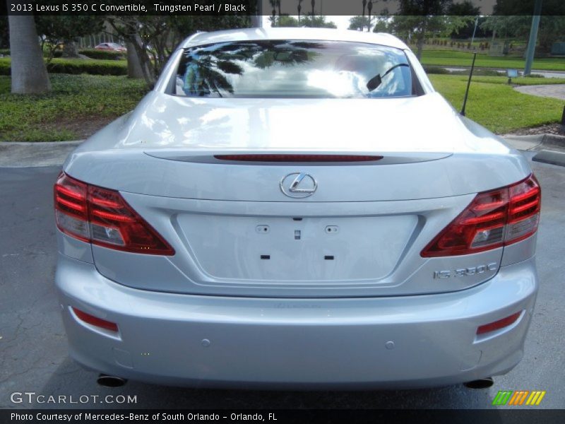Tungsten Pearl / Black 2013 Lexus IS 350 C Convertible