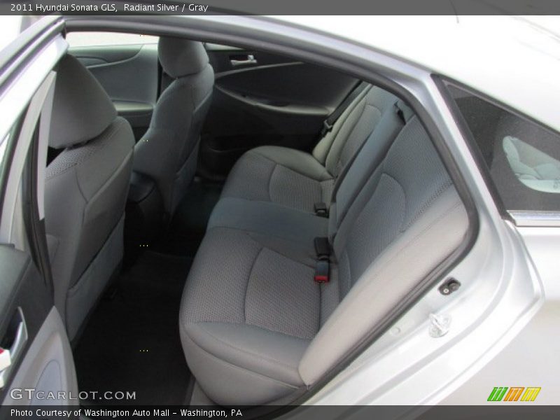 Radiant Silver / Gray 2011 Hyundai Sonata GLS