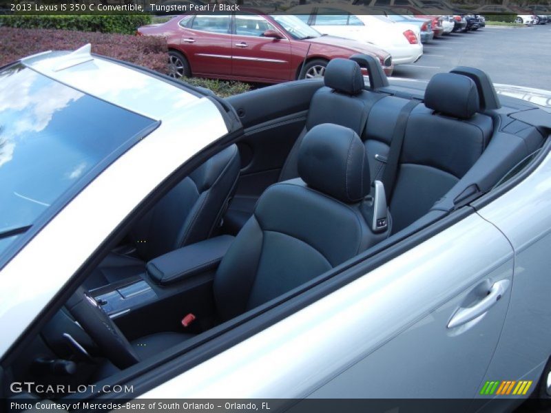 Tungsten Pearl / Black 2013 Lexus IS 350 C Convertible