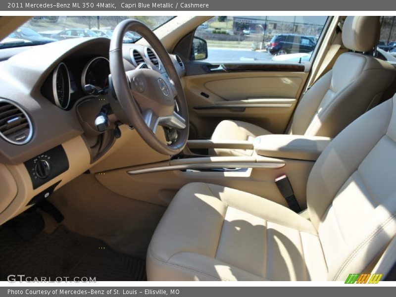  2011 ML 350 4Matic Cashmere Interior