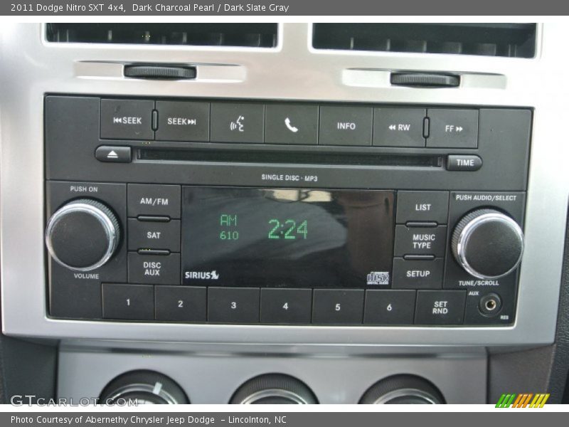 Dark Charcoal Pearl / Dark Slate Gray 2011 Dodge Nitro SXT 4x4