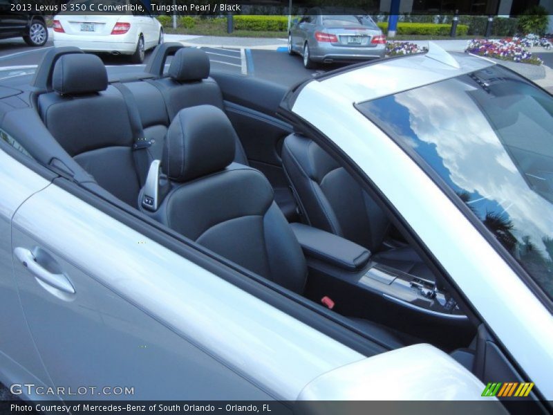 Tungsten Pearl / Black 2013 Lexus IS 350 C Convertible