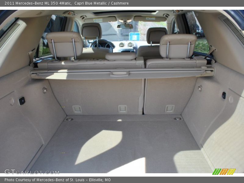  2011 ML 350 4Matic Trunk