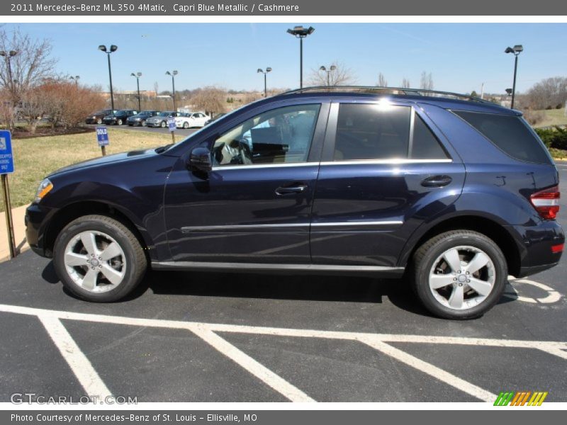  2011 ML 350 4Matic Capri Blue Metallic