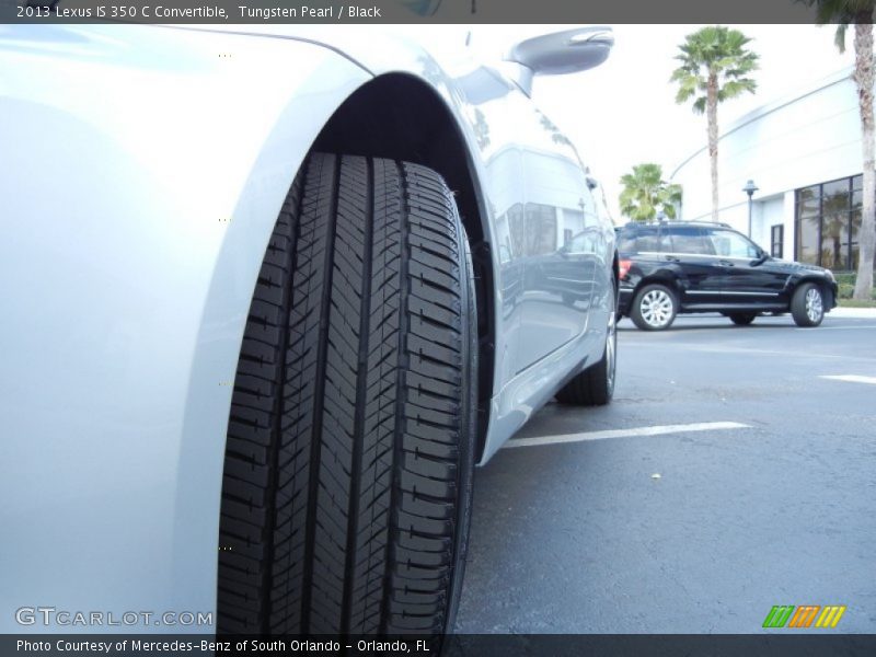 Tungsten Pearl / Black 2013 Lexus IS 350 C Convertible