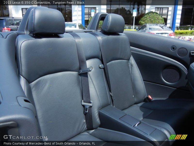 Rear Seat of 2013 IS 350 C Convertible