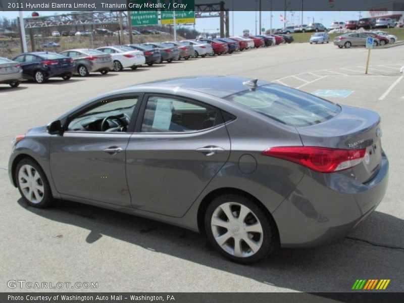 Titanium Gray Metallic / Gray 2011 Hyundai Elantra Limited