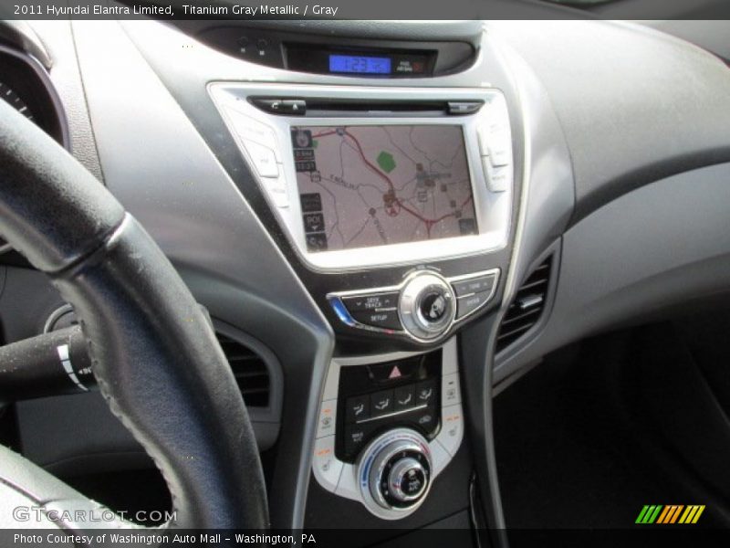 Titanium Gray Metallic / Gray 2011 Hyundai Elantra Limited