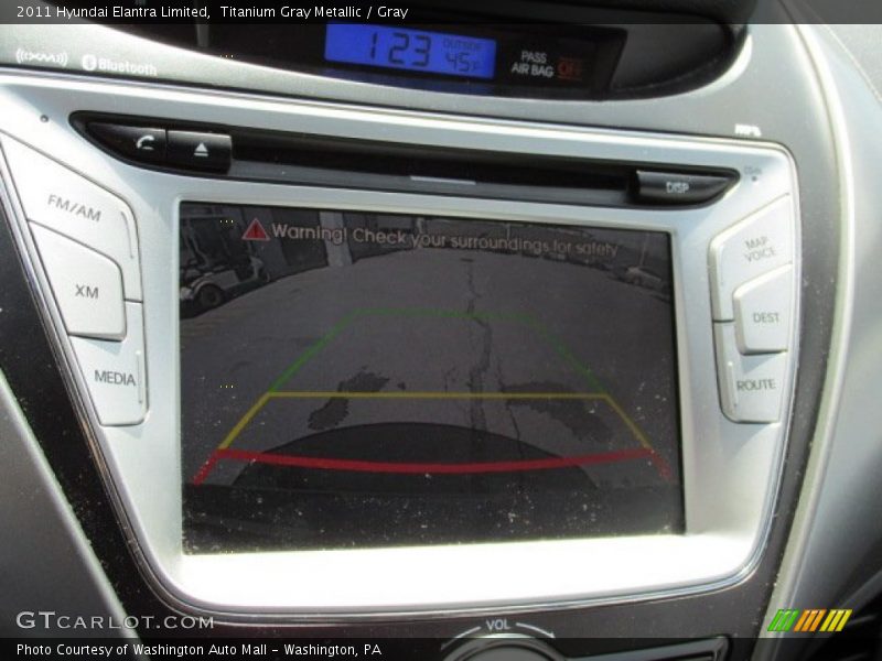Titanium Gray Metallic / Gray 2011 Hyundai Elantra Limited