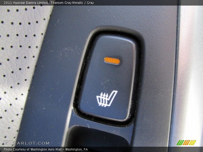 Titanium Gray Metallic / Gray 2011 Hyundai Elantra Limited
