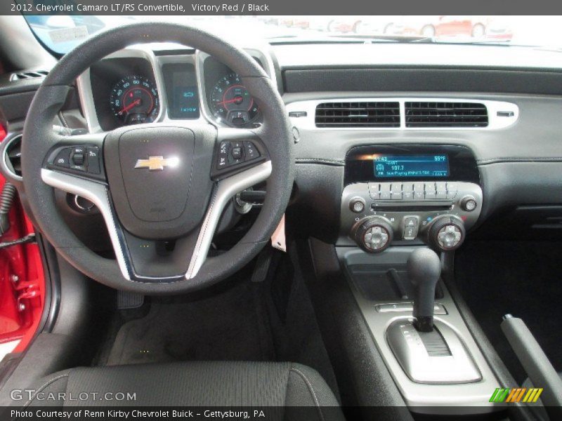 Victory Red / Black 2012 Chevrolet Camaro LT/RS Convertible