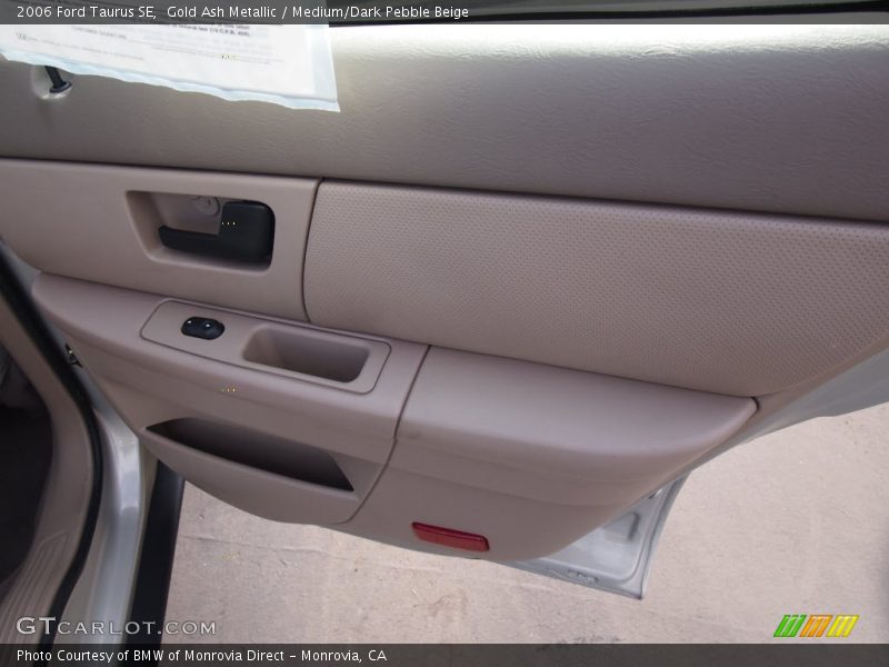 Gold Ash Metallic / Medium/Dark Pebble Beige 2006 Ford Taurus SE