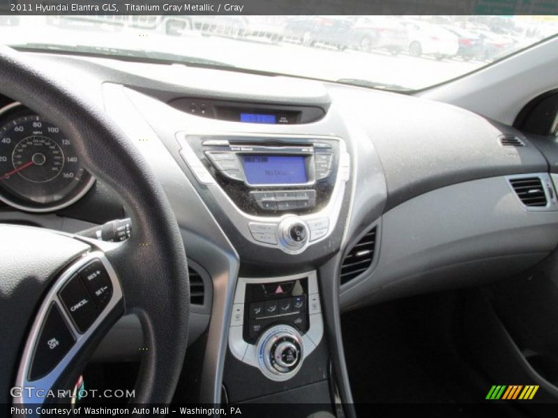 Titanium Gray Metallic / Gray 2011 Hyundai Elantra GLS