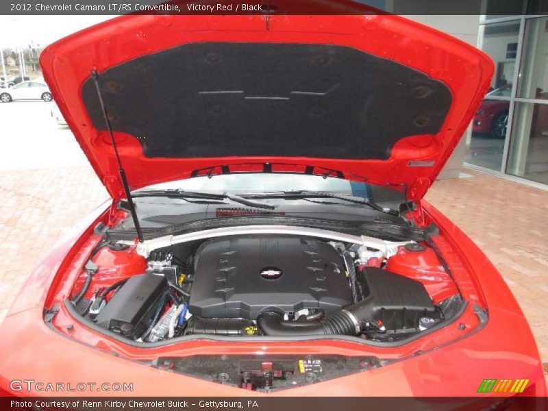 Victory Red / Black 2012 Chevrolet Camaro LT/RS Convertible