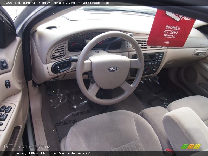 Gold Ash Metallic / Medium/Dark Pebble Beige 2006 Ford Taurus SE