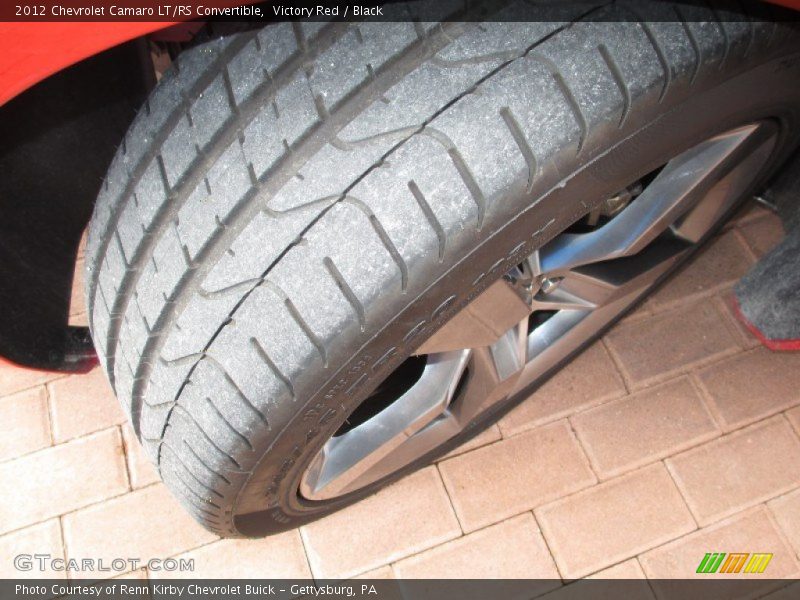 Victory Red / Black 2012 Chevrolet Camaro LT/RS Convertible