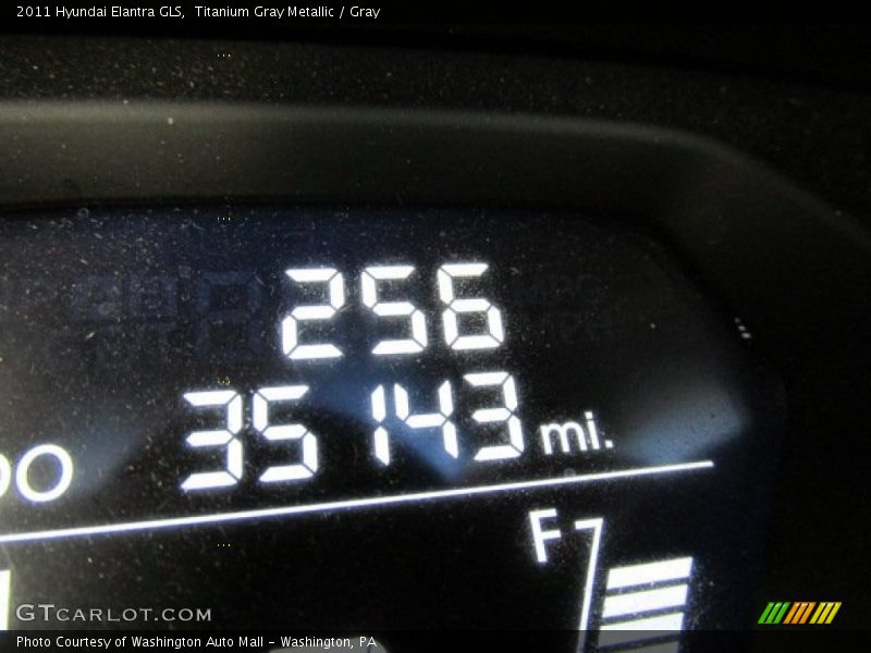 Titanium Gray Metallic / Gray 2011 Hyundai Elantra GLS