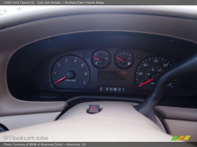 Gold Ash Metallic / Medium/Dark Pebble Beige 2006 Ford Taurus SE