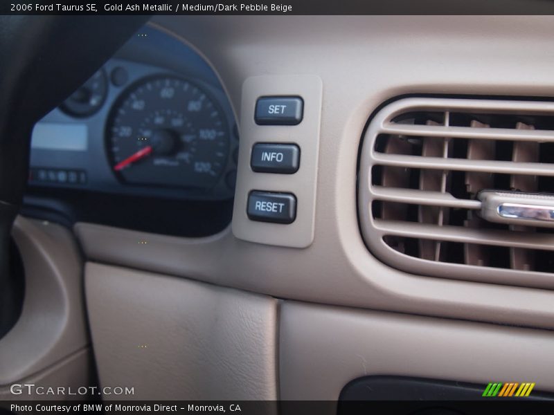 Gold Ash Metallic / Medium/Dark Pebble Beige 2006 Ford Taurus SE