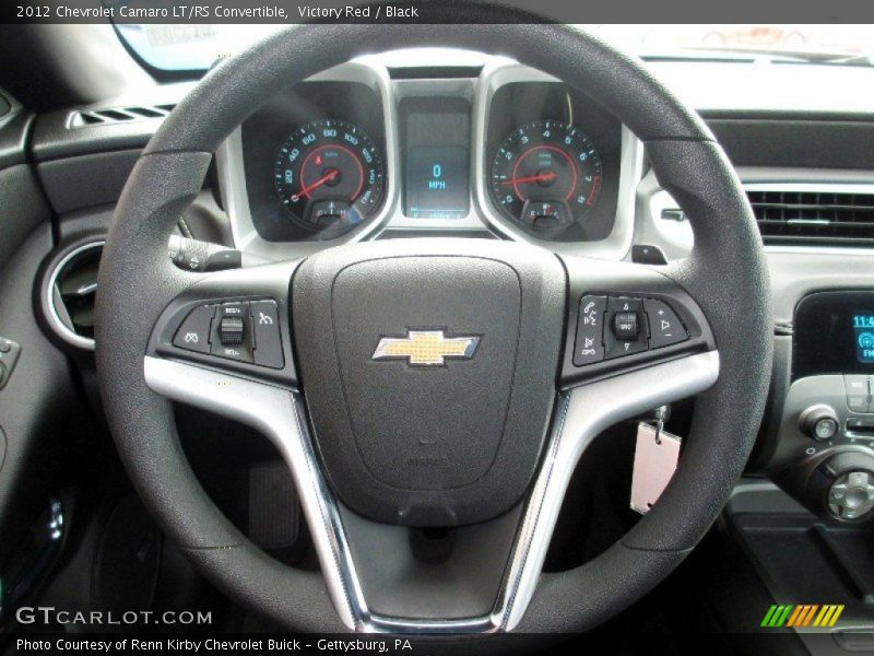 Victory Red / Black 2012 Chevrolet Camaro LT/RS Convertible
