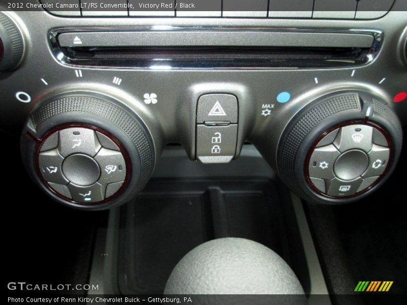 Victory Red / Black 2012 Chevrolet Camaro LT/RS Convertible