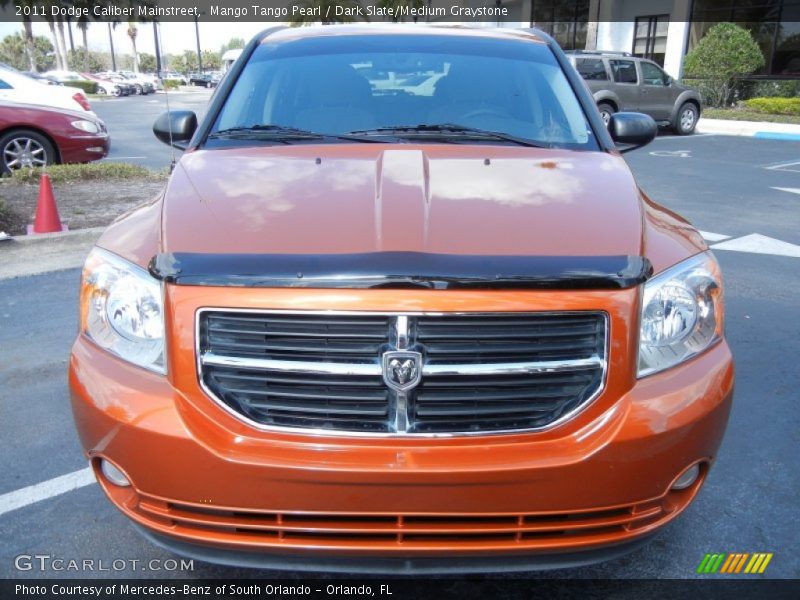 Mango Tango Pearl / Dark Slate/Medium Graystone 2011 Dodge Caliber Mainstreet