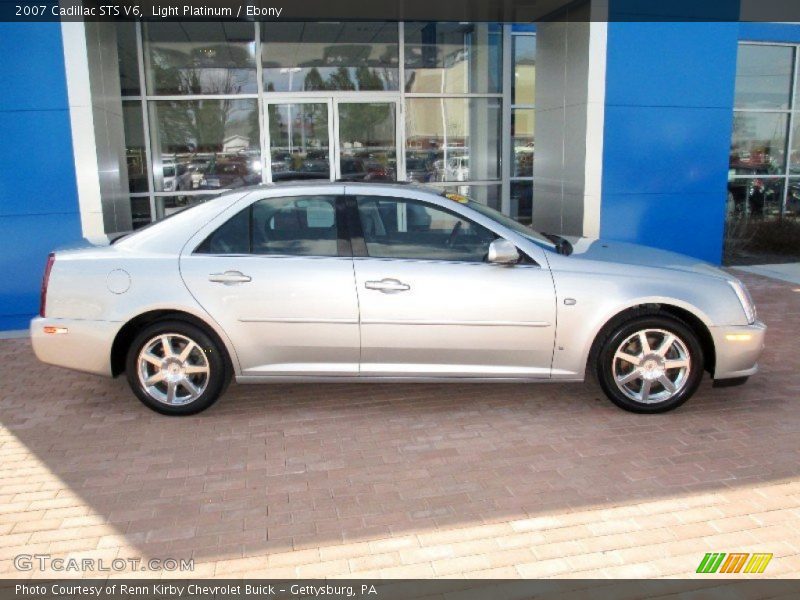 Light Platinum / Ebony 2007 Cadillac STS V6