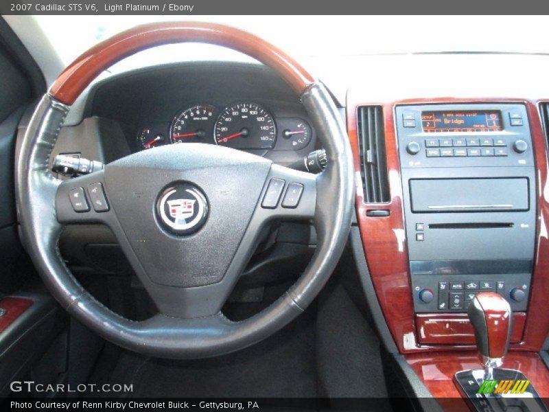 Light Platinum / Ebony 2007 Cadillac STS V6