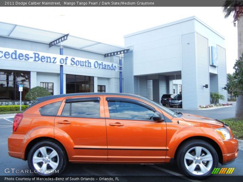 Mango Tango Pearl / Dark Slate/Medium Graystone 2011 Dodge Caliber Mainstreet