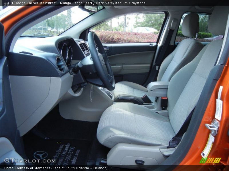  2011 Caliber Mainstreet Dark Slate/Medium Graystone Interior