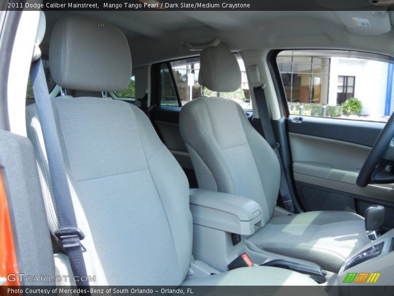 Mango Tango Pearl / Dark Slate/Medium Graystone 2011 Dodge Caliber Mainstreet