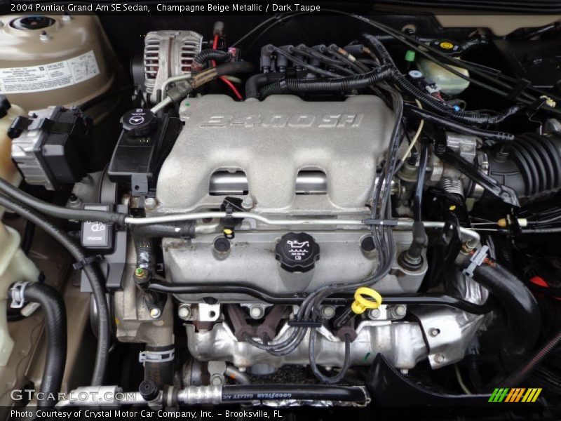  2004 Grand Am SE Sedan Engine - 3.4 Liter 3400 SFI 12 Valve V6