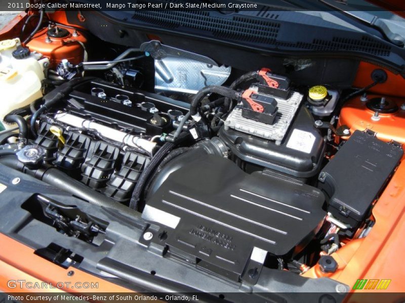  2011 Caliber Mainstreet Engine - 2.0 Liter DOHC 16-Valve VVT 4 Cylinder