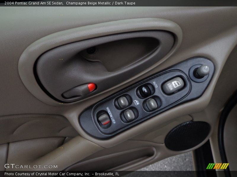 Controls of 2004 Grand Am SE Sedan