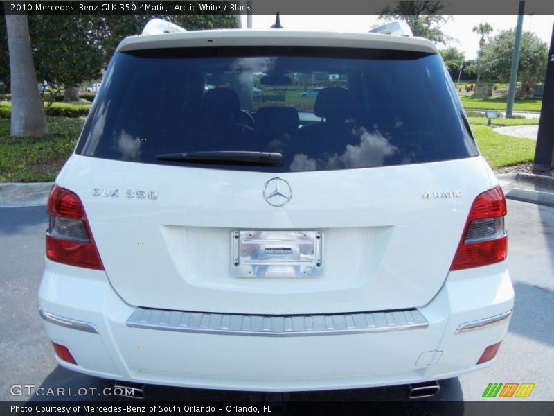 Arctic White / Black 2010 Mercedes-Benz GLK 350 4Matic