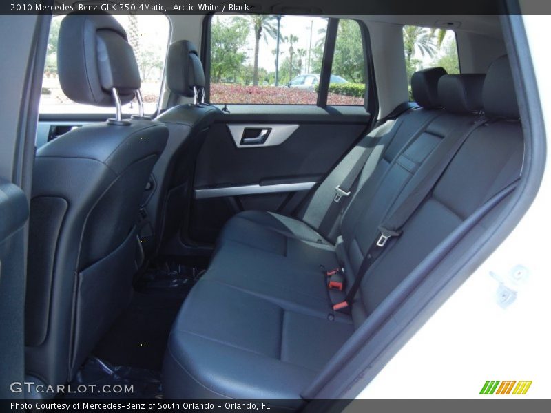 Arctic White / Black 2010 Mercedes-Benz GLK 350 4Matic