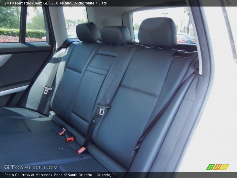 Arctic White / Black 2010 Mercedes-Benz GLK 350 4Matic