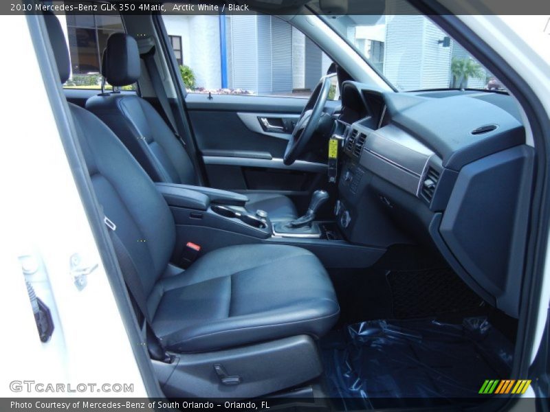 Arctic White / Black 2010 Mercedes-Benz GLK 350 4Matic