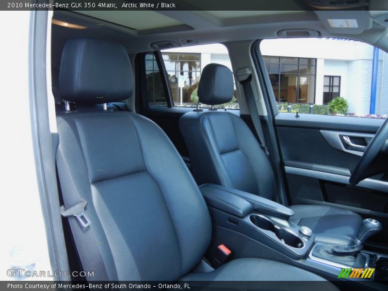 Arctic White / Black 2010 Mercedes-Benz GLK 350 4Matic