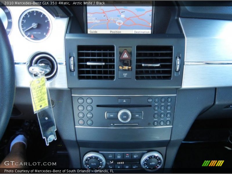 Arctic White / Black 2010 Mercedes-Benz GLK 350 4Matic