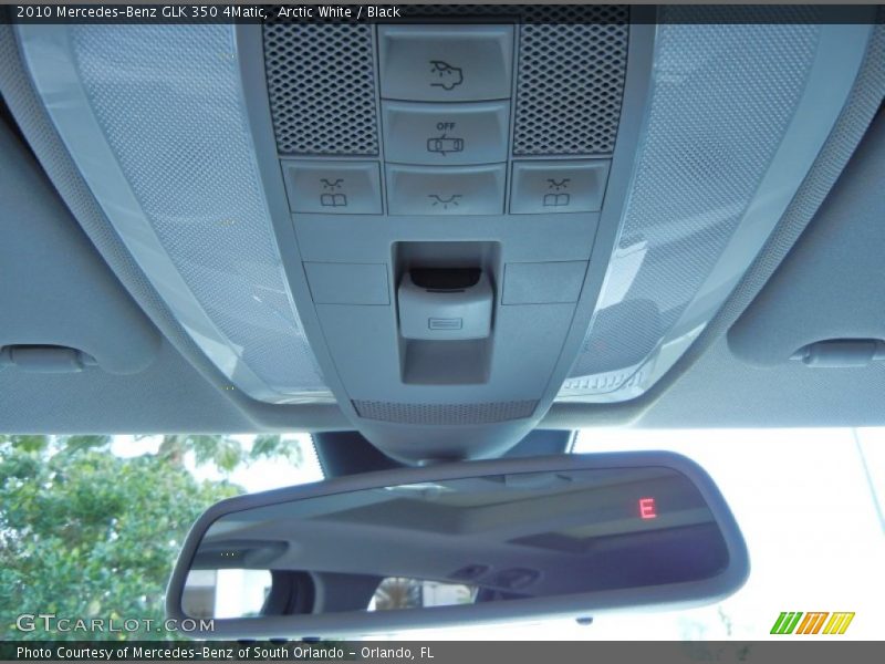 Arctic White / Black 2010 Mercedes-Benz GLK 350 4Matic